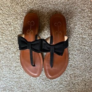 Jessica Simpson Bow Sandals size 8